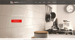 Desktop Screenshot of metrosurfaces.com
